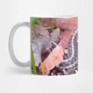 Snake in the Leaves Mug